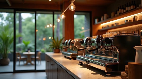 La machine à café entreprise robuste pour un café d'exception
