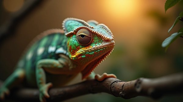 Tout savoir sur le caméléon domestique : conseils essentiels